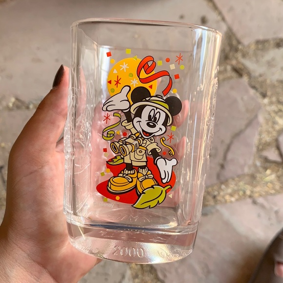 Disney Kitchen Glass Cups Poshmark